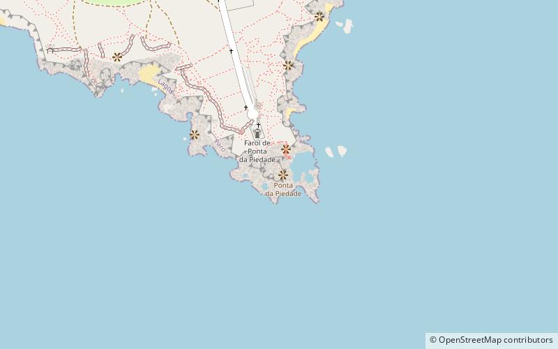 Ponta da Piedade location map