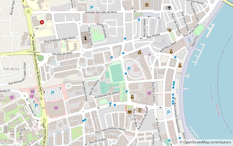 estadio do portimonense portimao location map