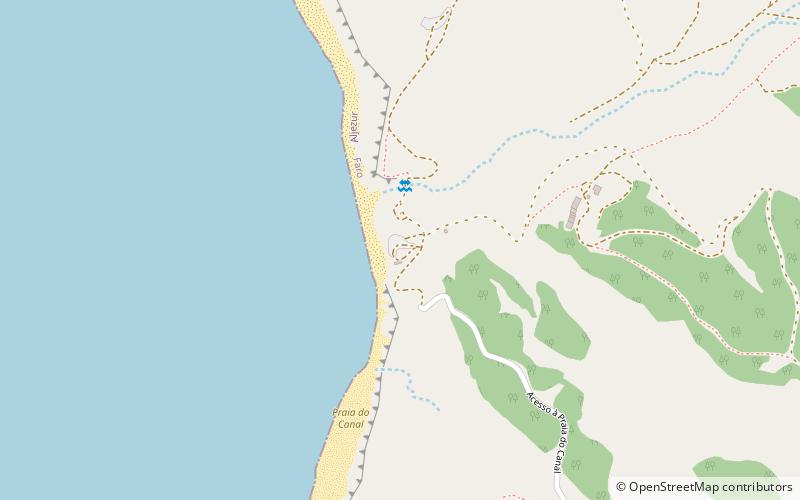 Praia do Canal location map