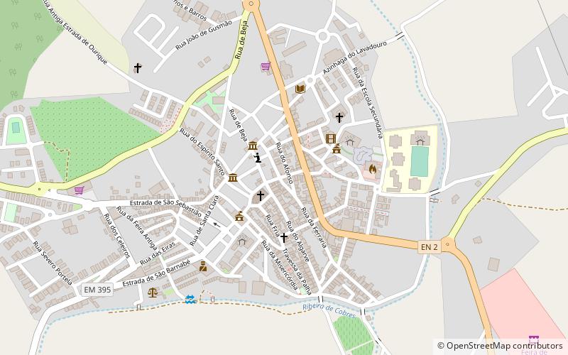 Almodôvar location map