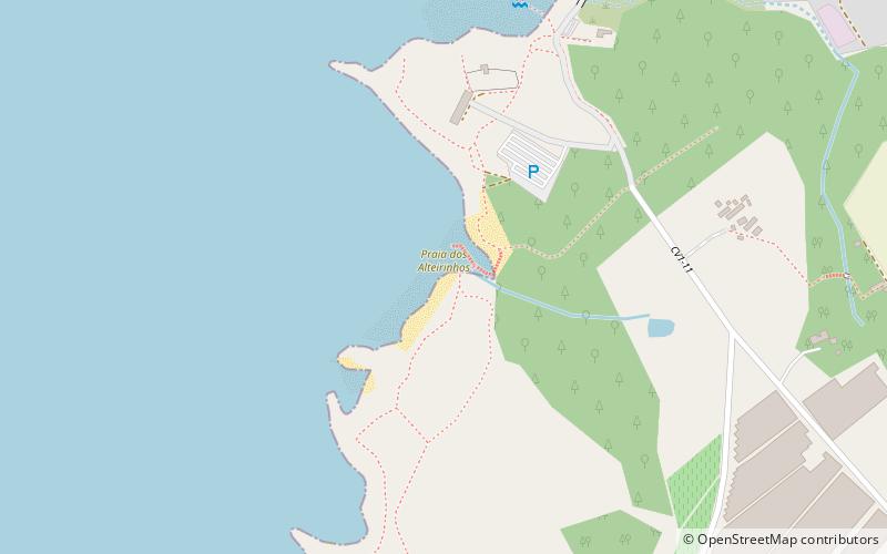 Praia dos Alteirinhos location map