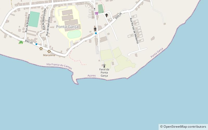 Lighthouse of Ponta Garça location map