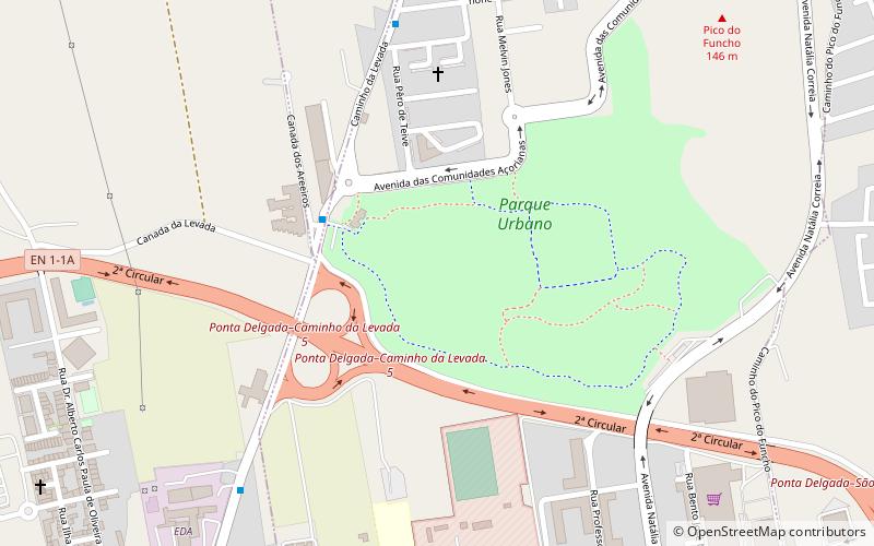 Driving Range Parque Urbano location map