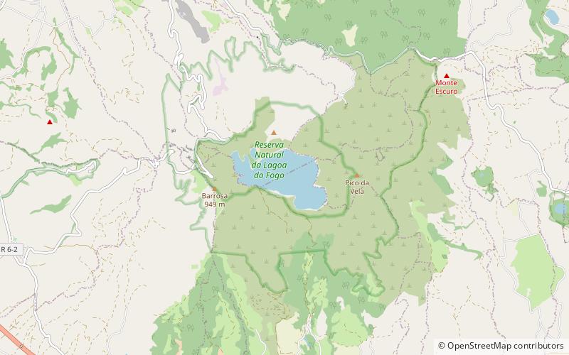 Lagoa da Fogo location map