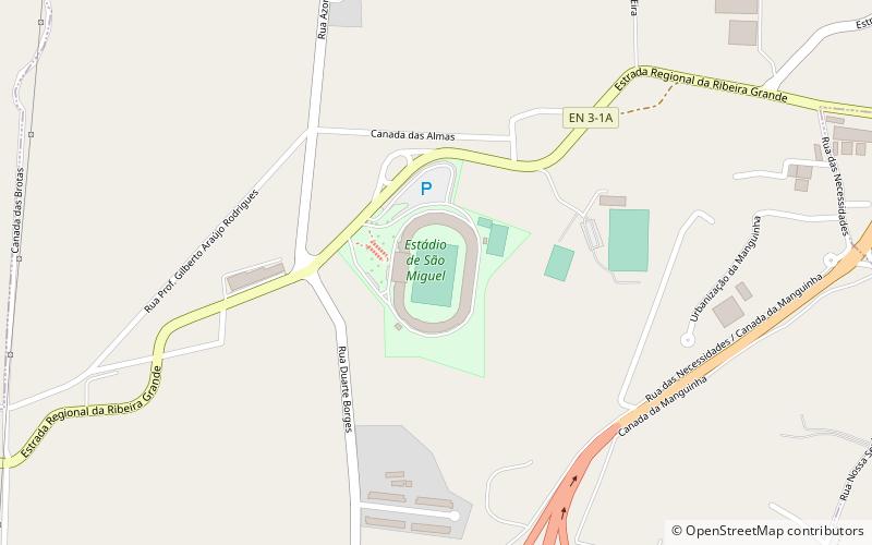 estadio de sao miguel location map