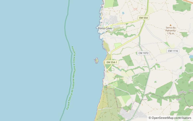 Pessegueiro Island location map