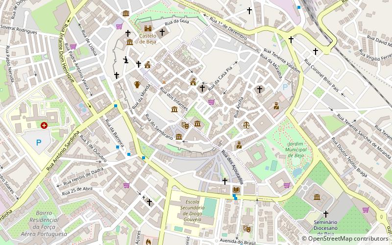 Convent of Beja location map