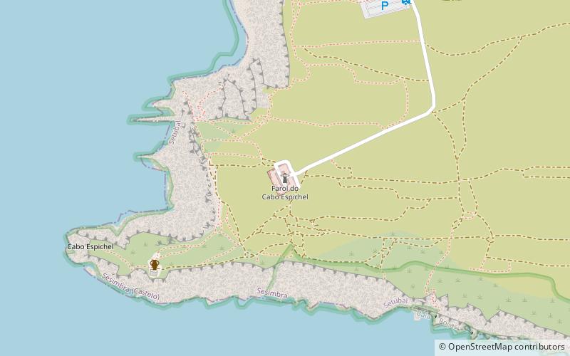 Cape Espichel Lighthouse location map