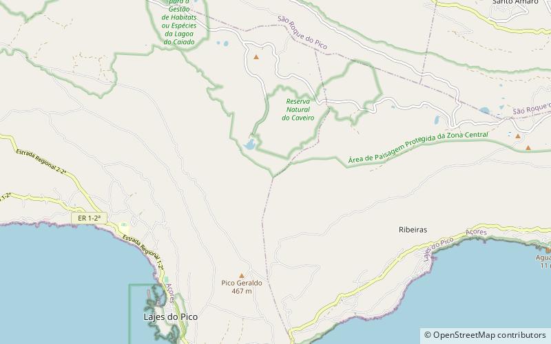 Topo Volcano location map