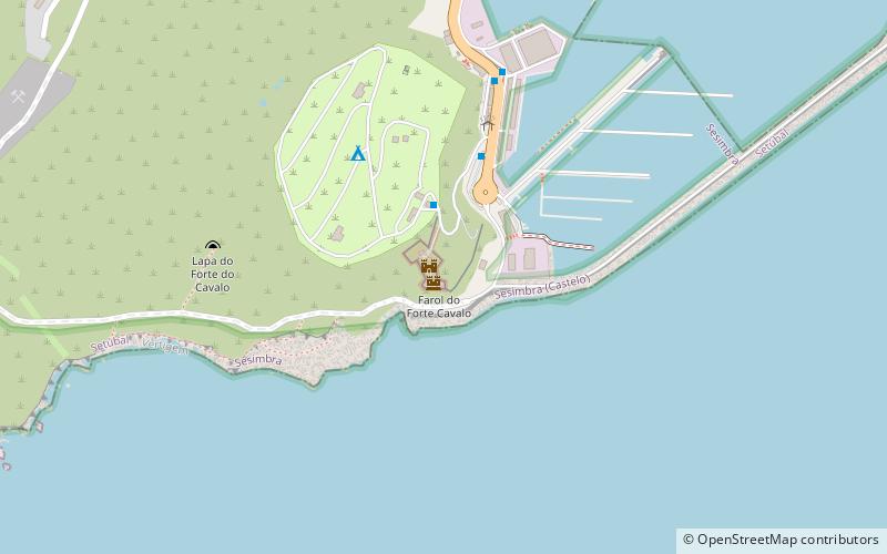 Phare du Fort de Punta Cavalo location map