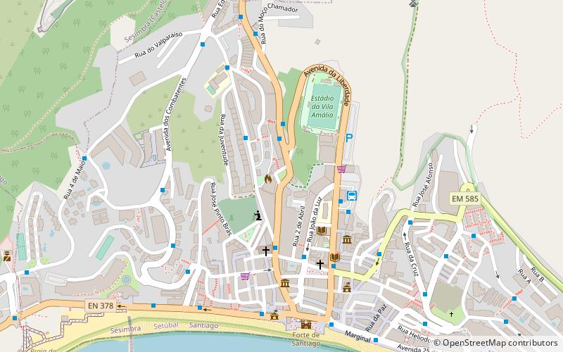 Monumentos aos Bombeiros location map