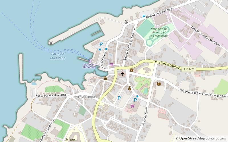 Madalena location map