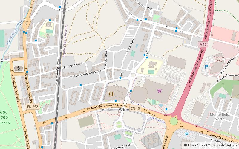 faro de azeda setubal location map