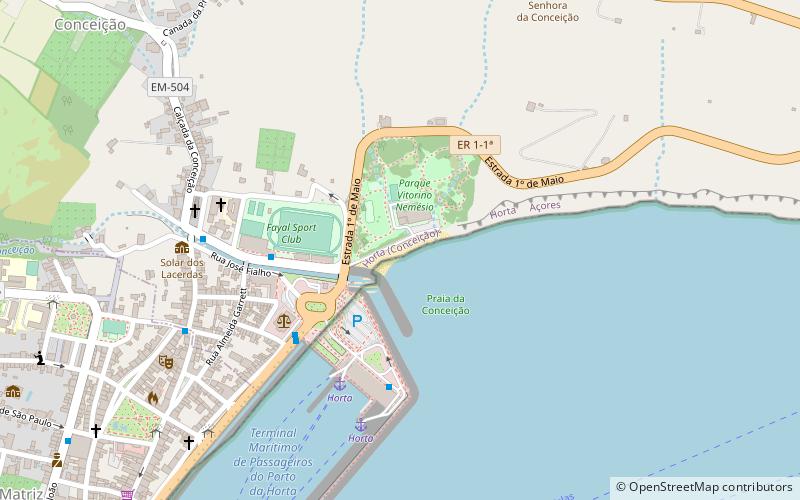 Praia da Conceição location map