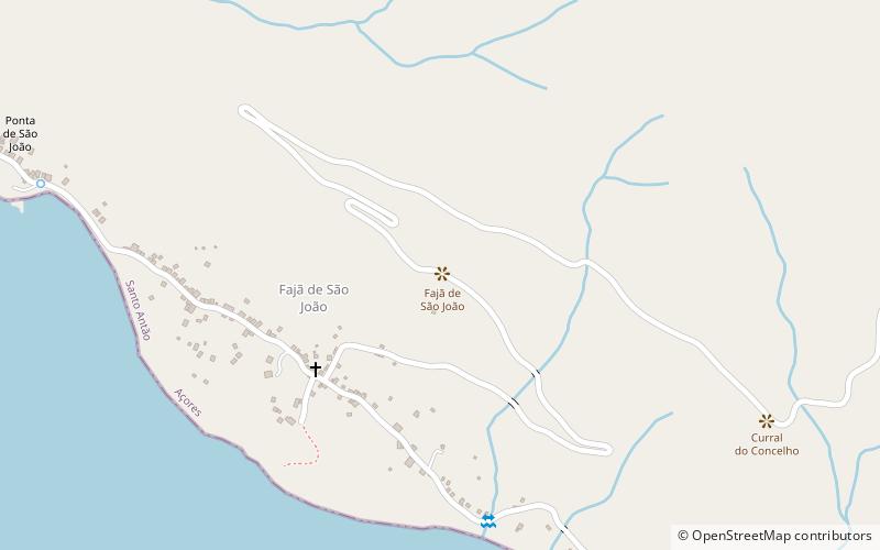 Fajã de São João location map