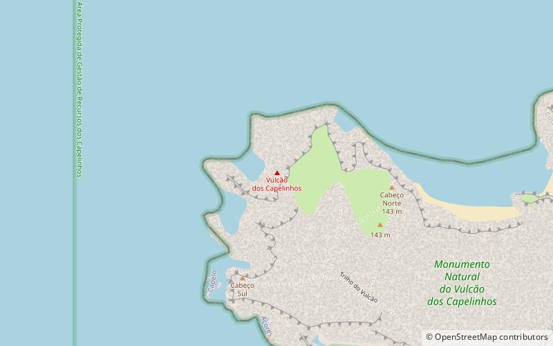Capelinhos location map