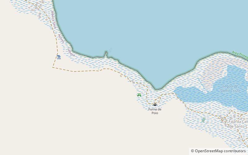 Fajã dos Tijolos location map