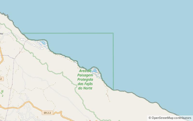 Lagoa da Fajã de Santo Cristo location map