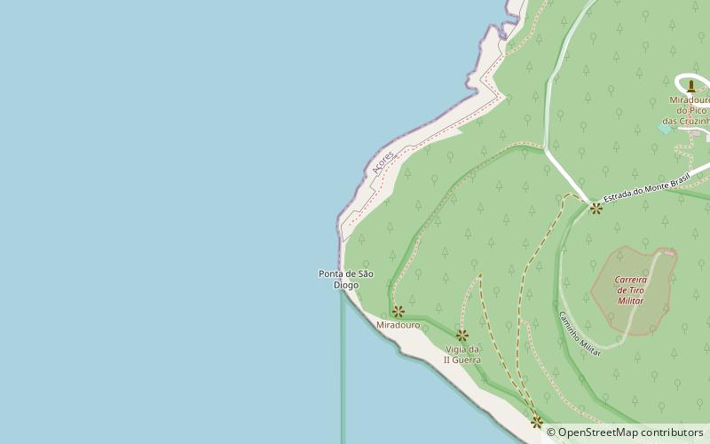 Fort of Santo António do Monte Brasil location map