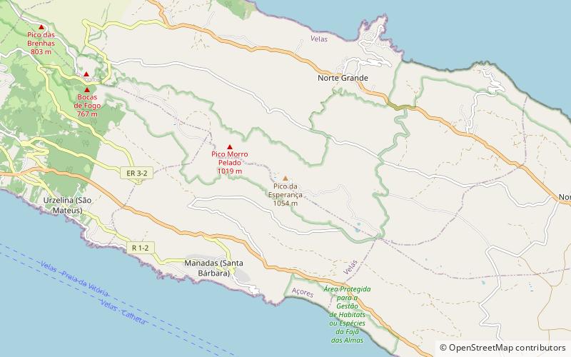 Pico da Esperança location map