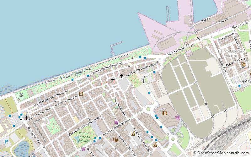 Barreiro location map