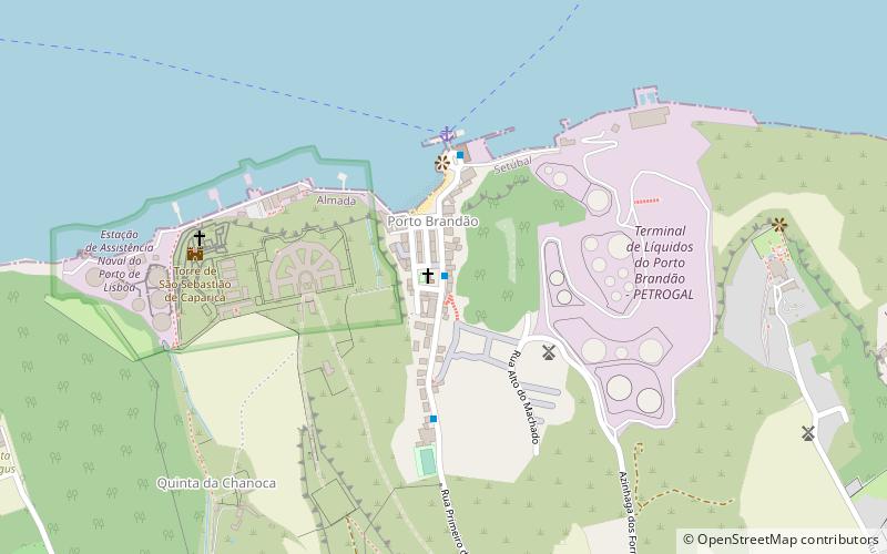 Porto Brandão location map