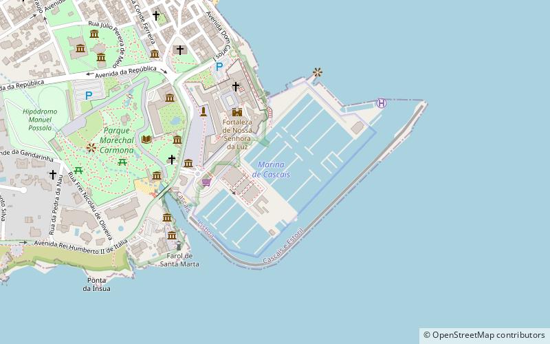 Marina de Cascais location map