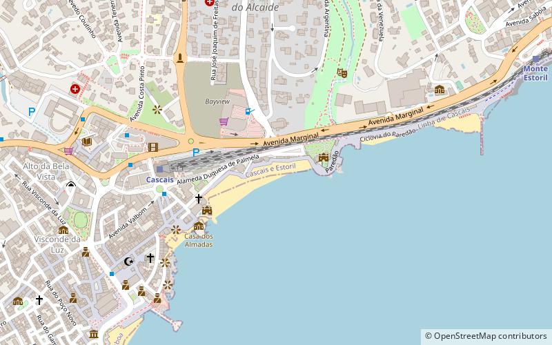 praia da duquesa cascais location map