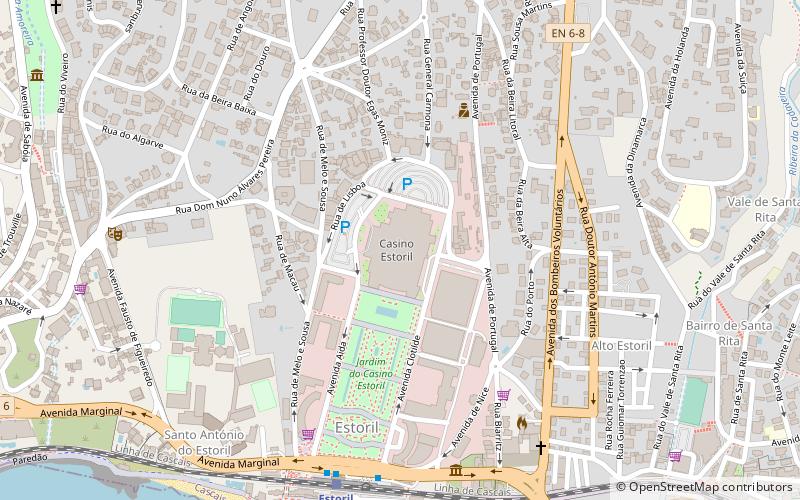 Casino Estoril location map