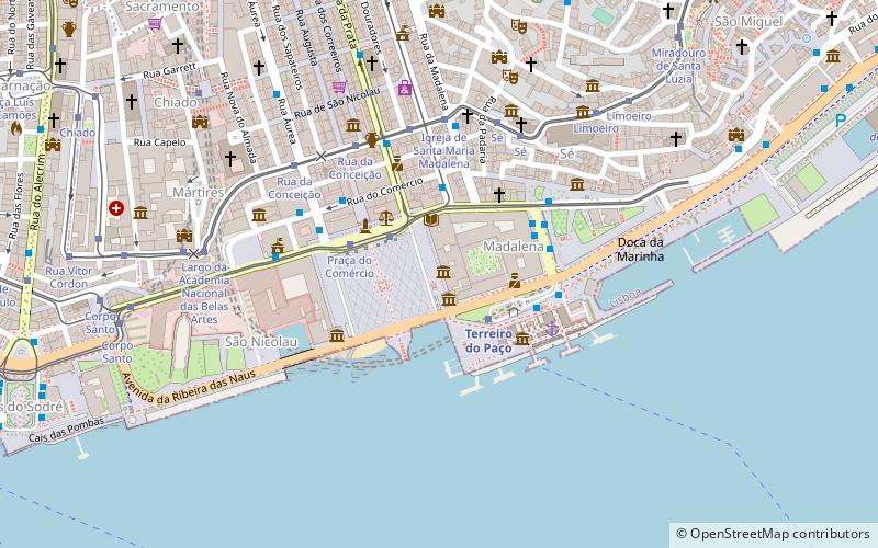 Lisboa Story Centre location map