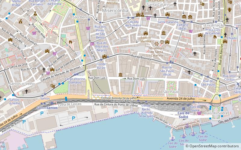 Museu das Comunicações location map