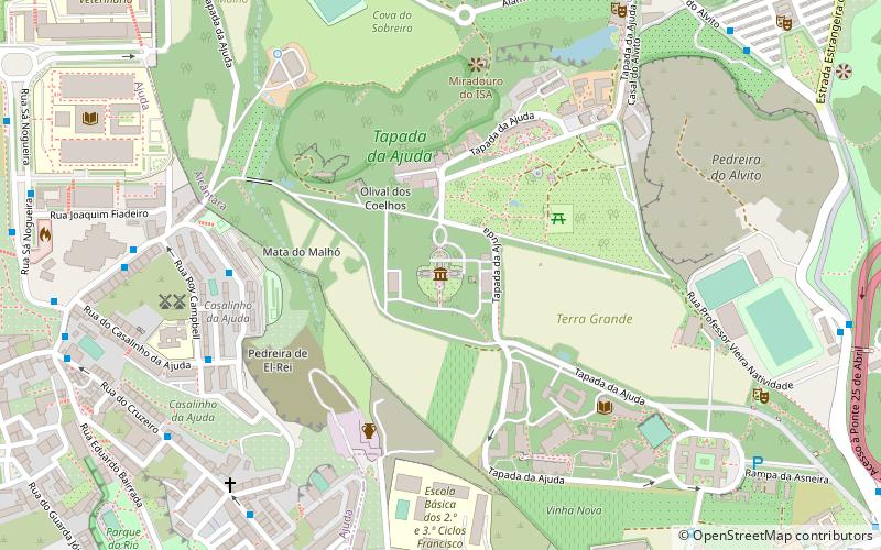 Sternwarte Lissabon location map
