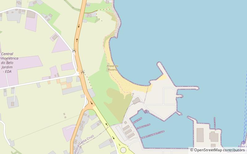 Praia da Riviera location map
