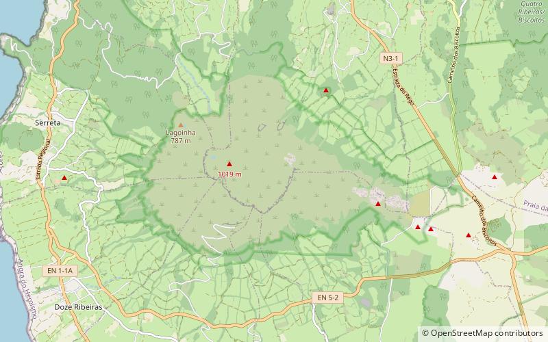 Sierra de Santa Bárbara location map