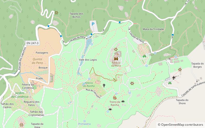 Sierra de Sintra location map