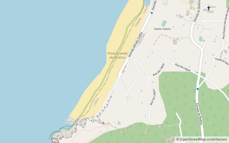 praia grande sintra location map
