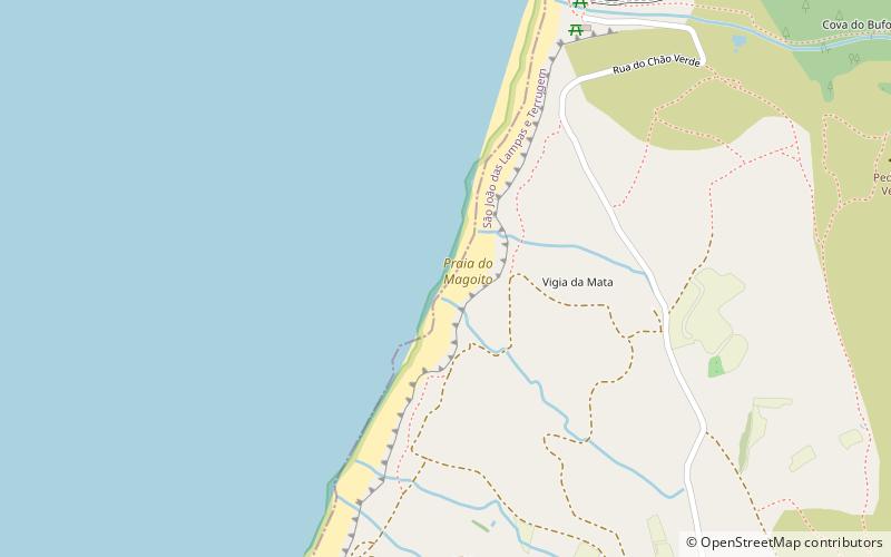 Praia do Magoito location map