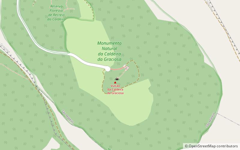 Caldeira da Graciosa location map