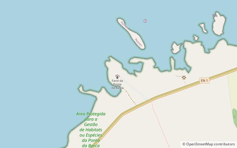 Lighthouse of Ponta da Barca location map