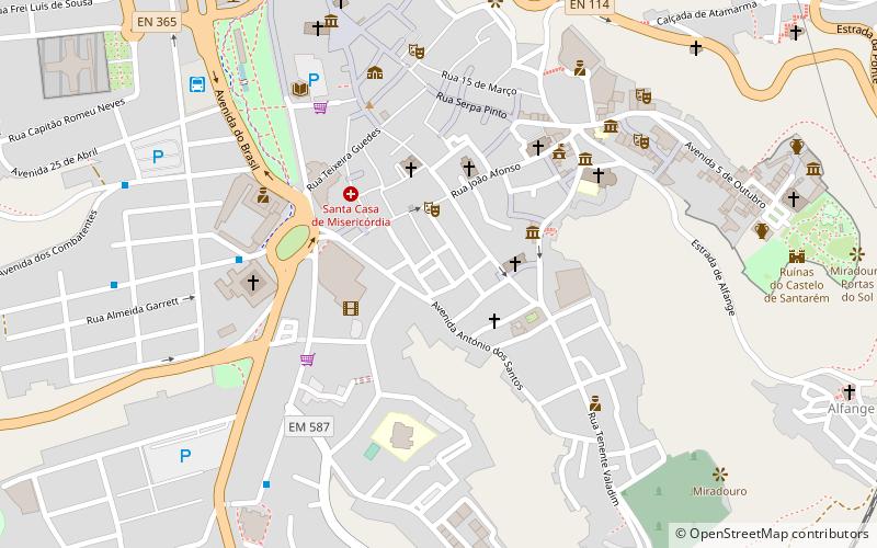 Distrikt Santarém location map