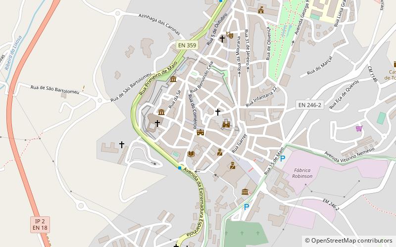 dystrykt portalegre location map