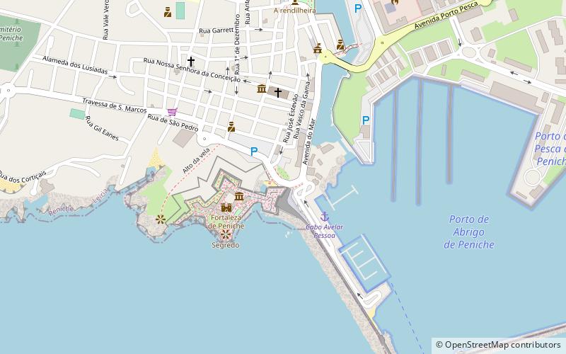golfinho peniche location map