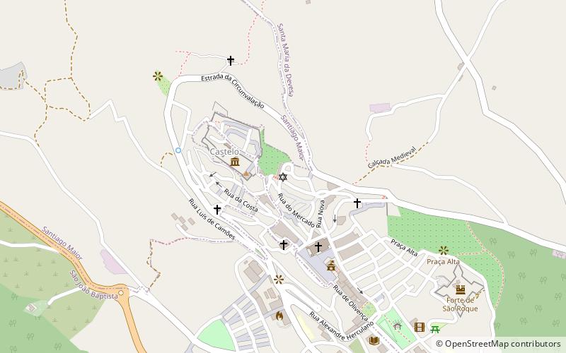 Synagogue of Castelo de Vide location map