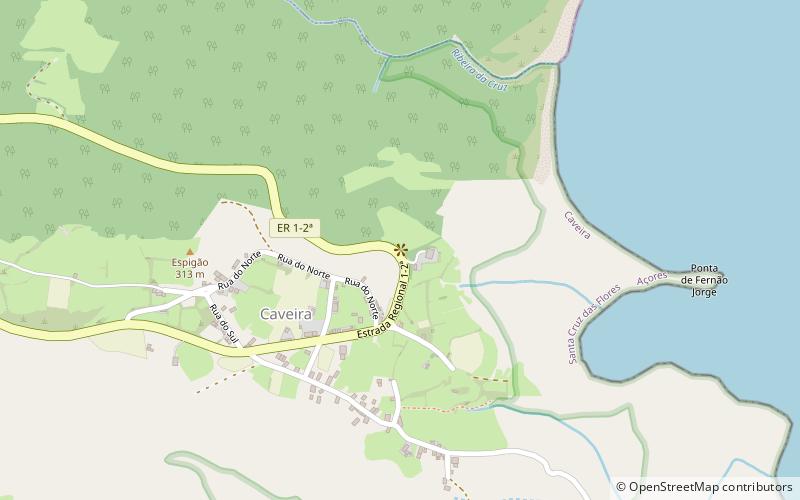 caveira santa cruz das flores location map