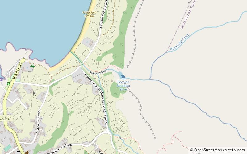 Cascata do Poço do Bacalhau location map