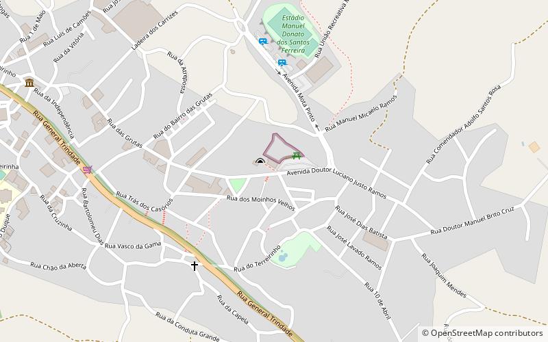 Gruta de Moinhos Velhos location map