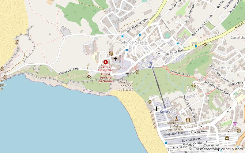 Miradouro do Sítio da Nazaré location map