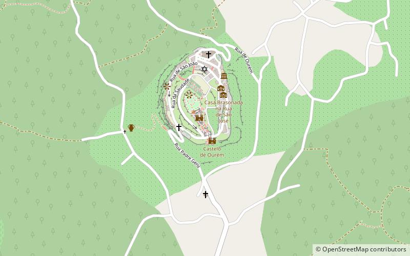 Castle of Ourém location map