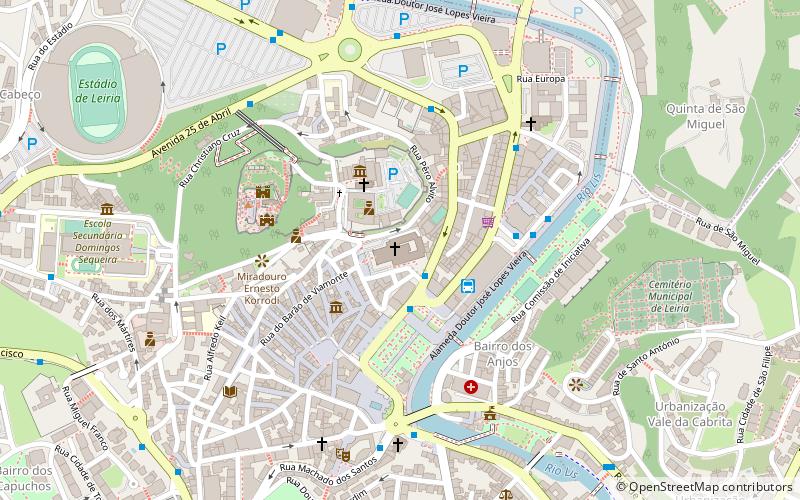 Kathedrale von Leiria location map