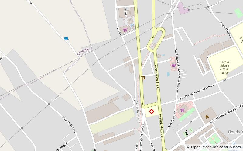 Pinhal intérieur Nord location map